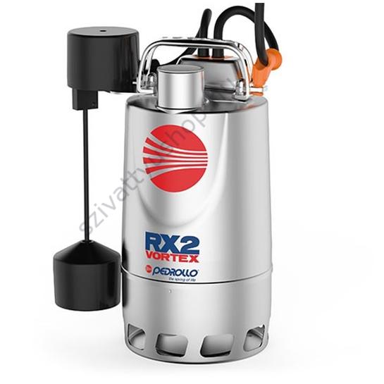 Pedrollo RXm 2/20 Vortex-GM 10m tápvezetékkel